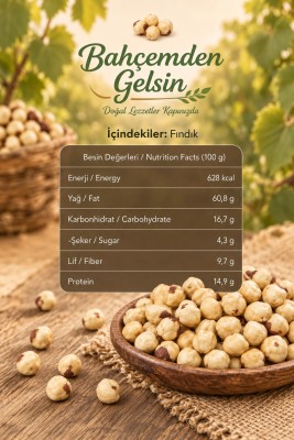Fındık İçi besin değerleri